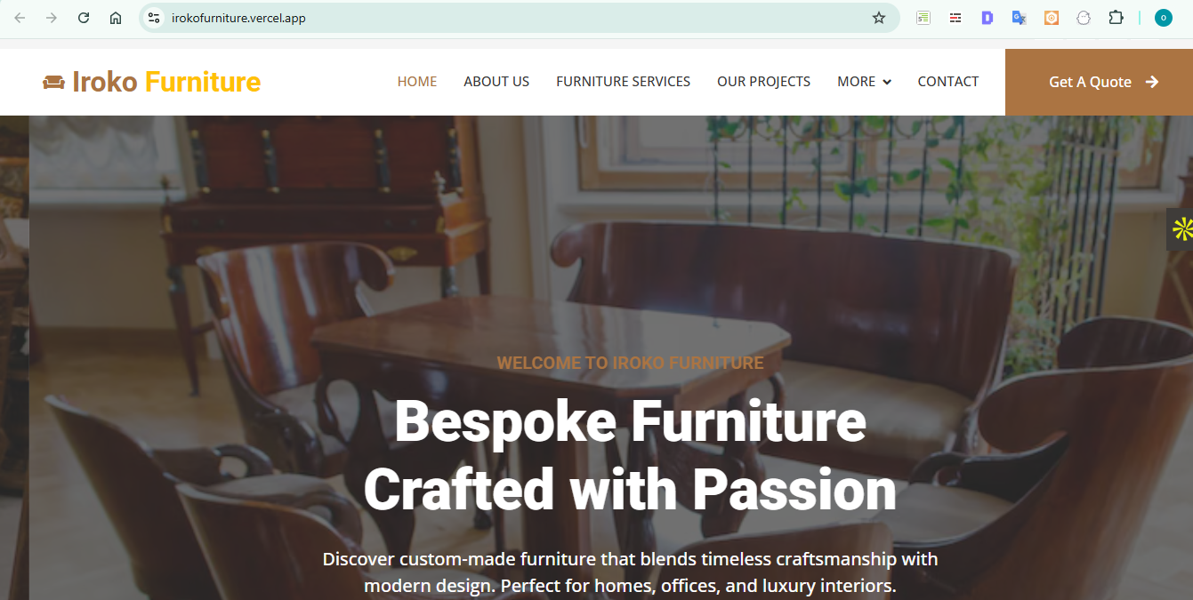 Iroko Furniture